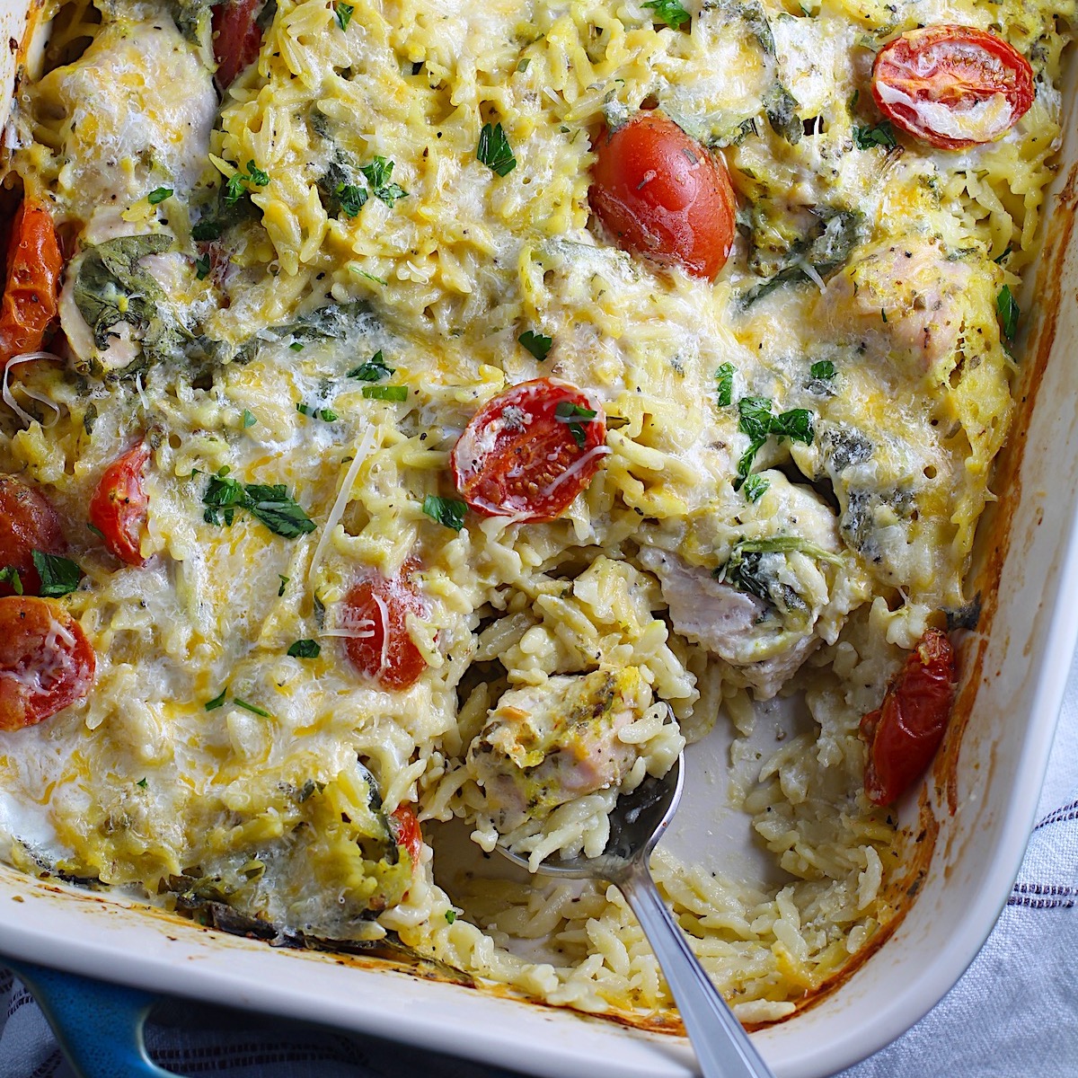 Easy One-Pan Chicken Orzo Bake: Your New Family Dinner Go-To